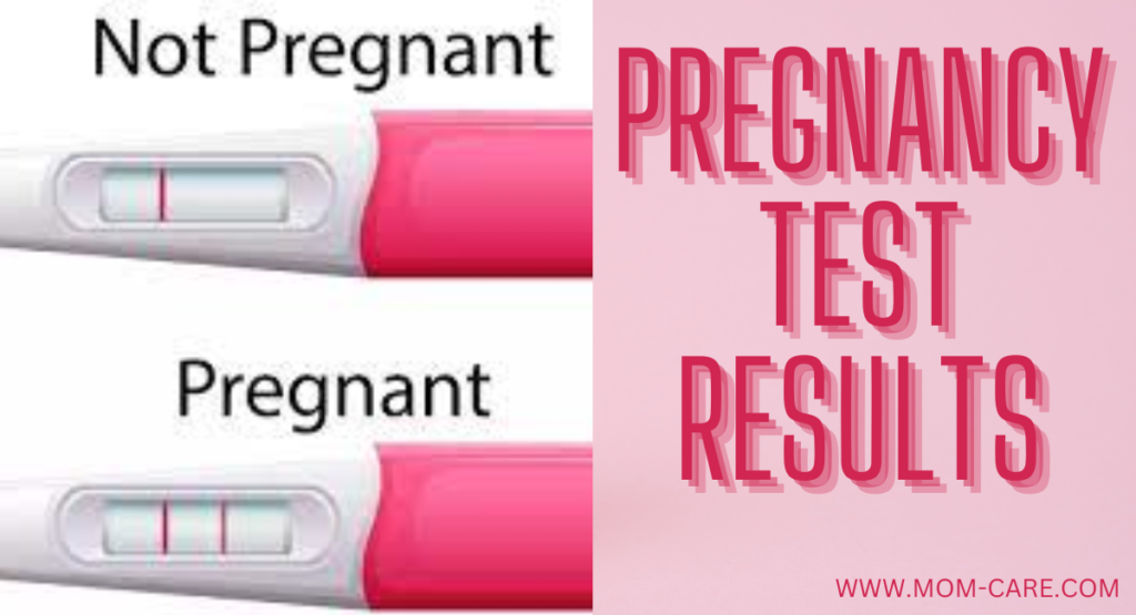 Pregnancy test Results
